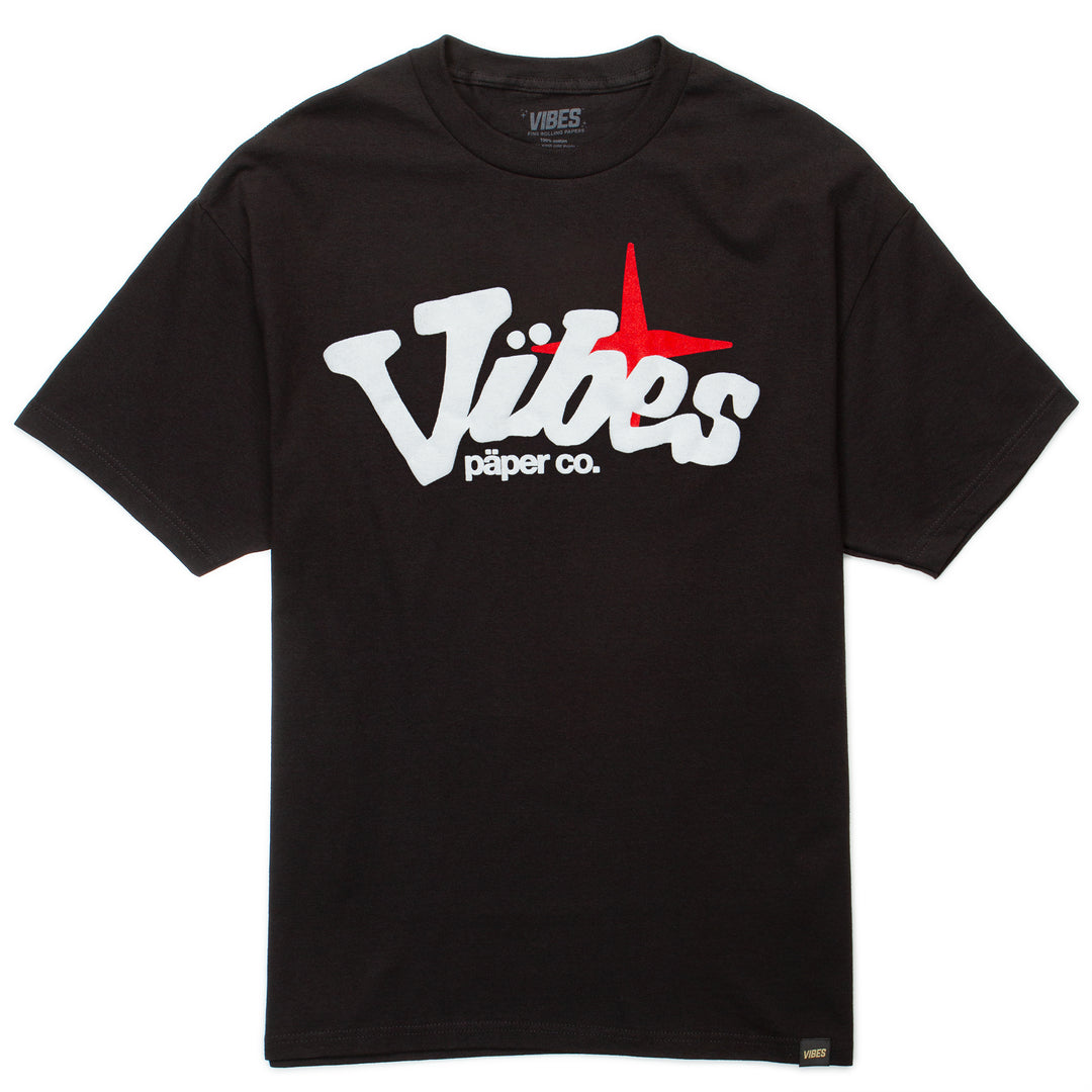 Vibes Star T-Shirt (Black)