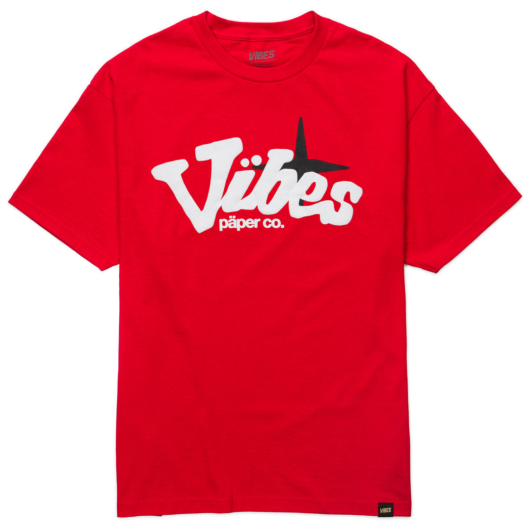 Vibes Star T-Shirt (Red)