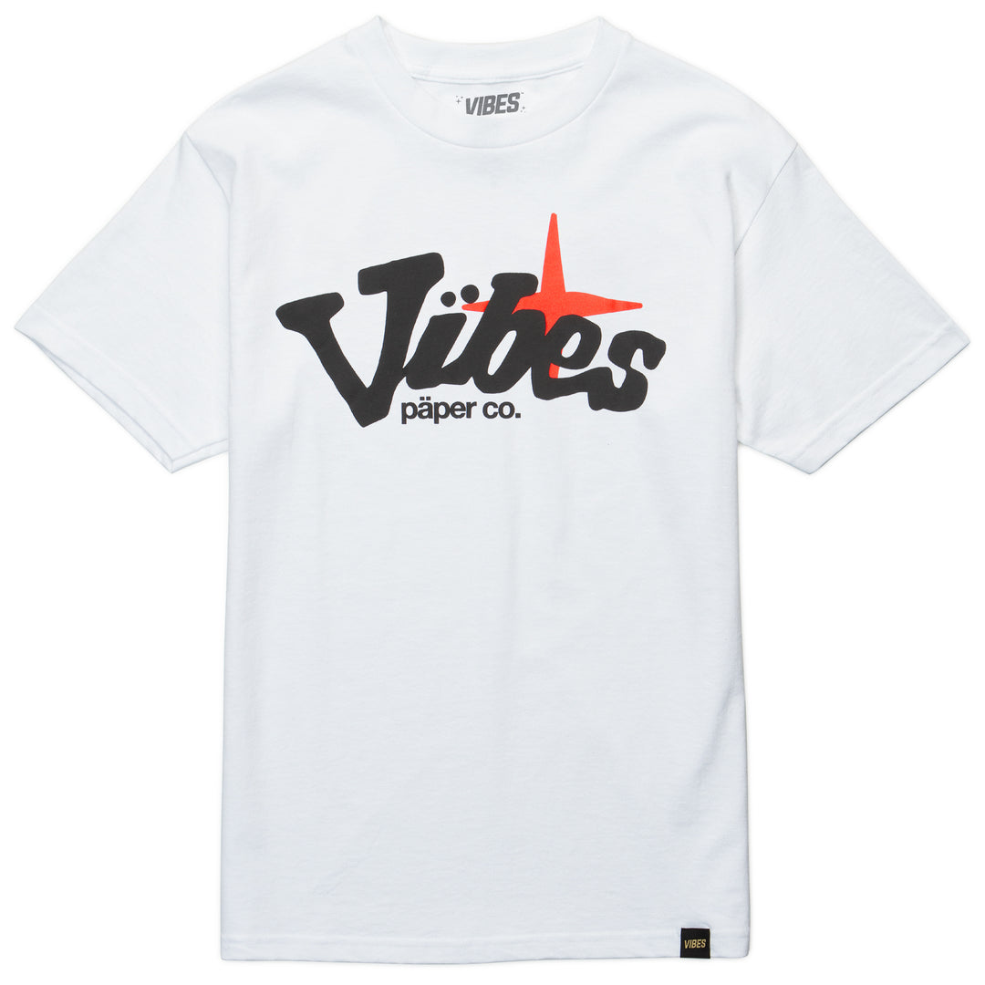 Vibes Star T-Shirt (White)
